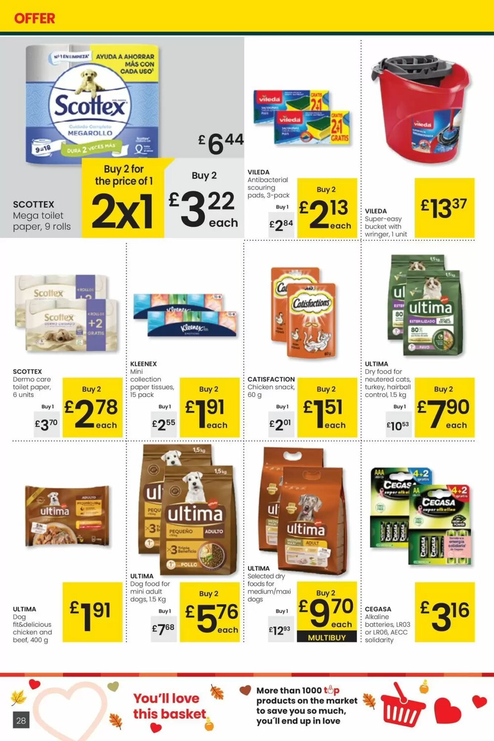 Folleto promocional de Eroski válido desde el 26/02/2026 - Página 28.