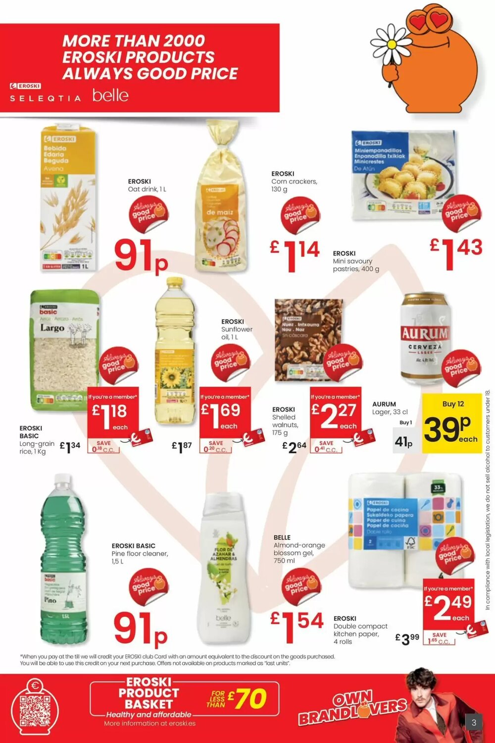 Folleto promocional de Eroski válido desde el 26/02/2026 - Página 3.