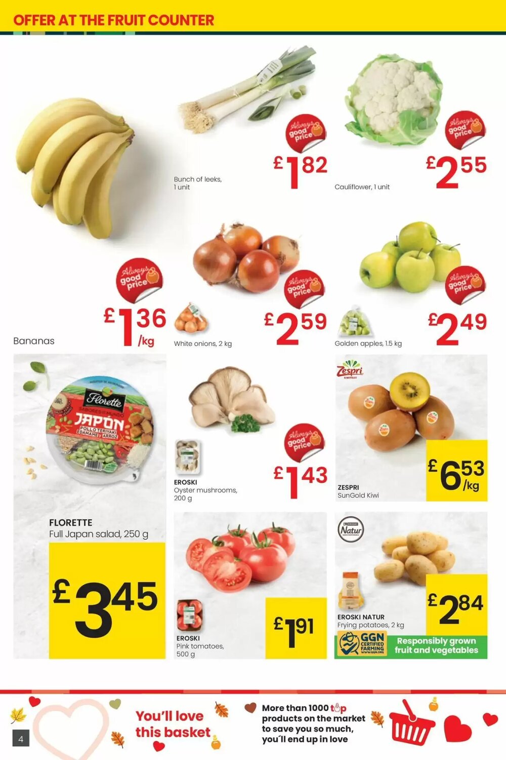 Folleto promocional de Eroski válido desde el 26/02/2026 - Página 4.