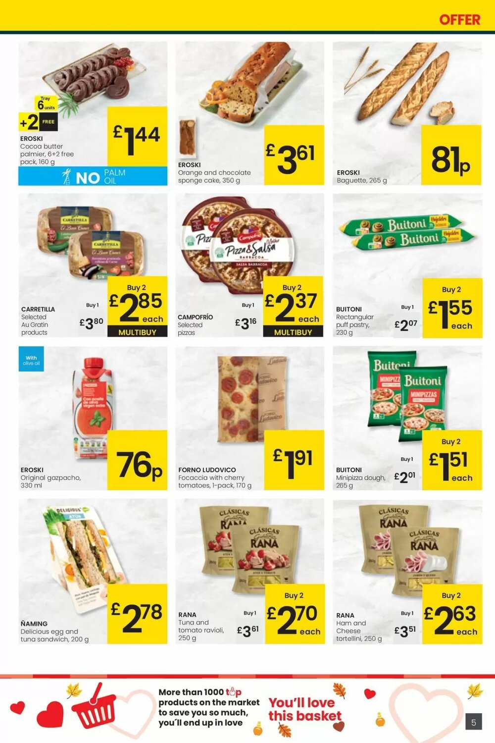 Folleto promocional de Eroski válido desde el 26/02/2026 - Página 5.