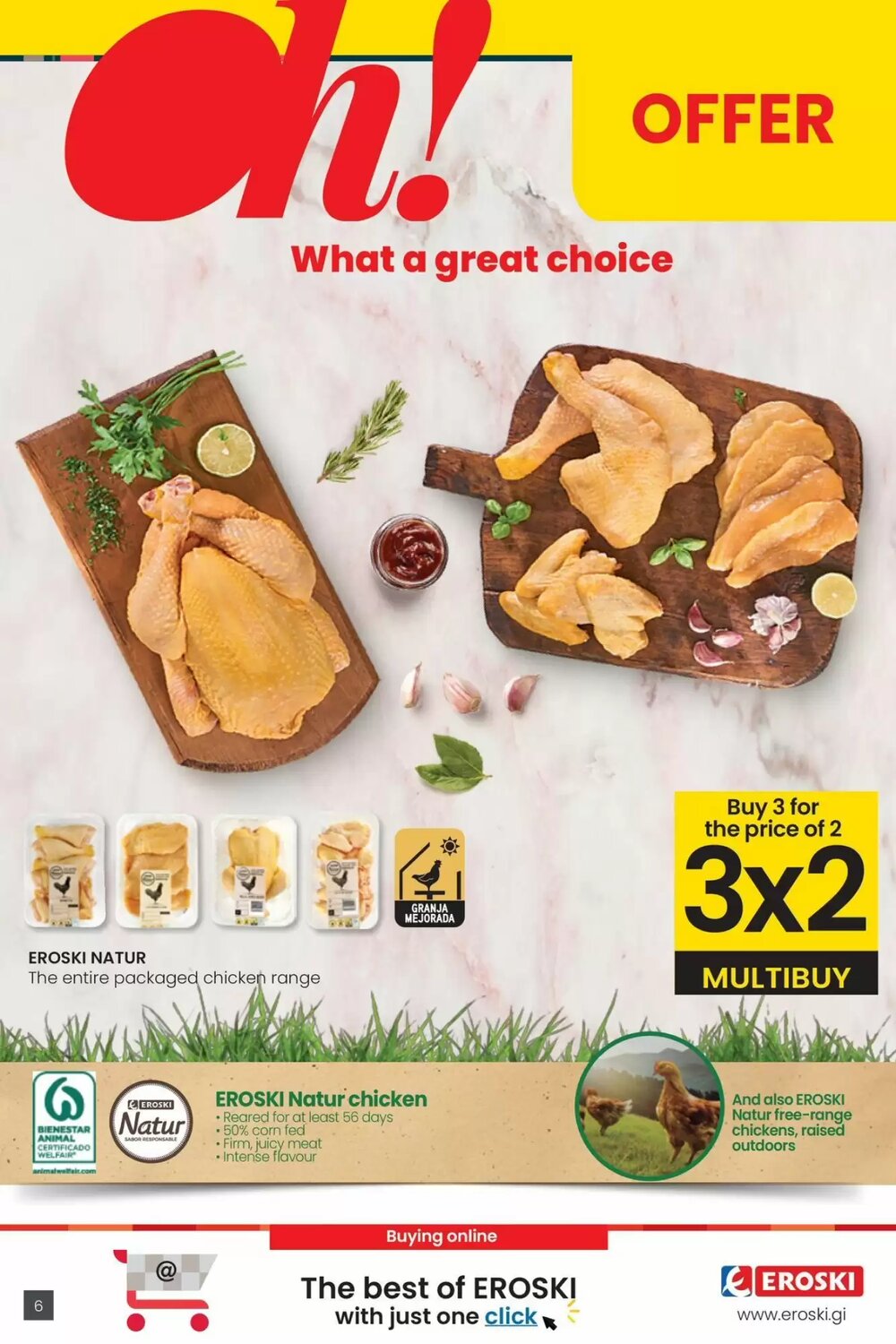 Folleto promocional de Eroski válido desde el 26/02/2026 - Página 6.