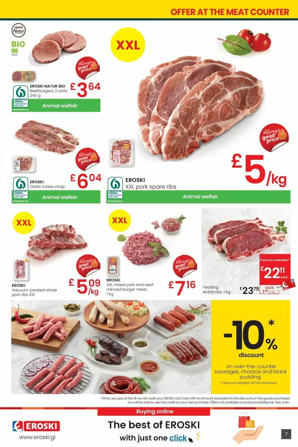 Folleto promocional de Eroski válido desde el 26/02/2026 - Página 7.