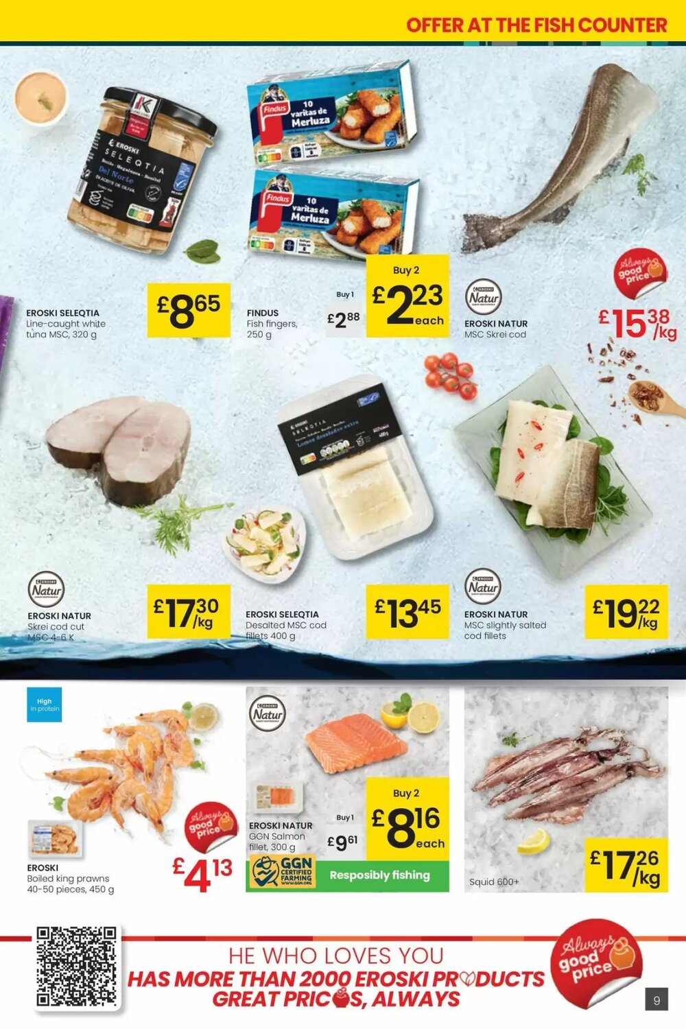 Folleto promocional de Eroski válido desde el 26/02/2026 - Página 9.