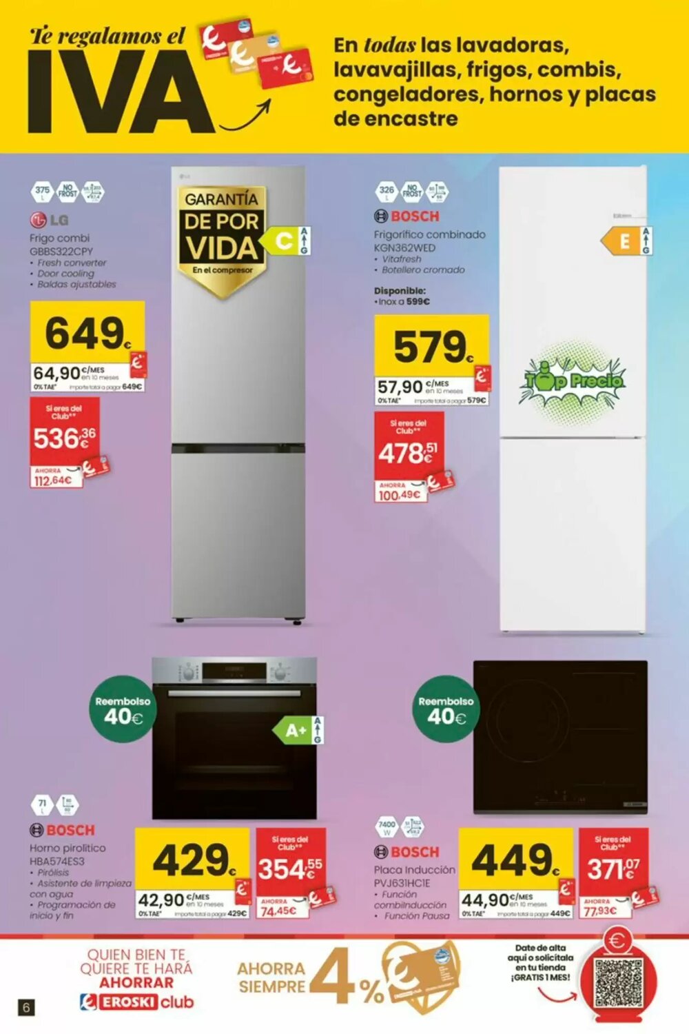 Folleto promocional de Eroski válido desde el 26/02/2026 - Página 6.