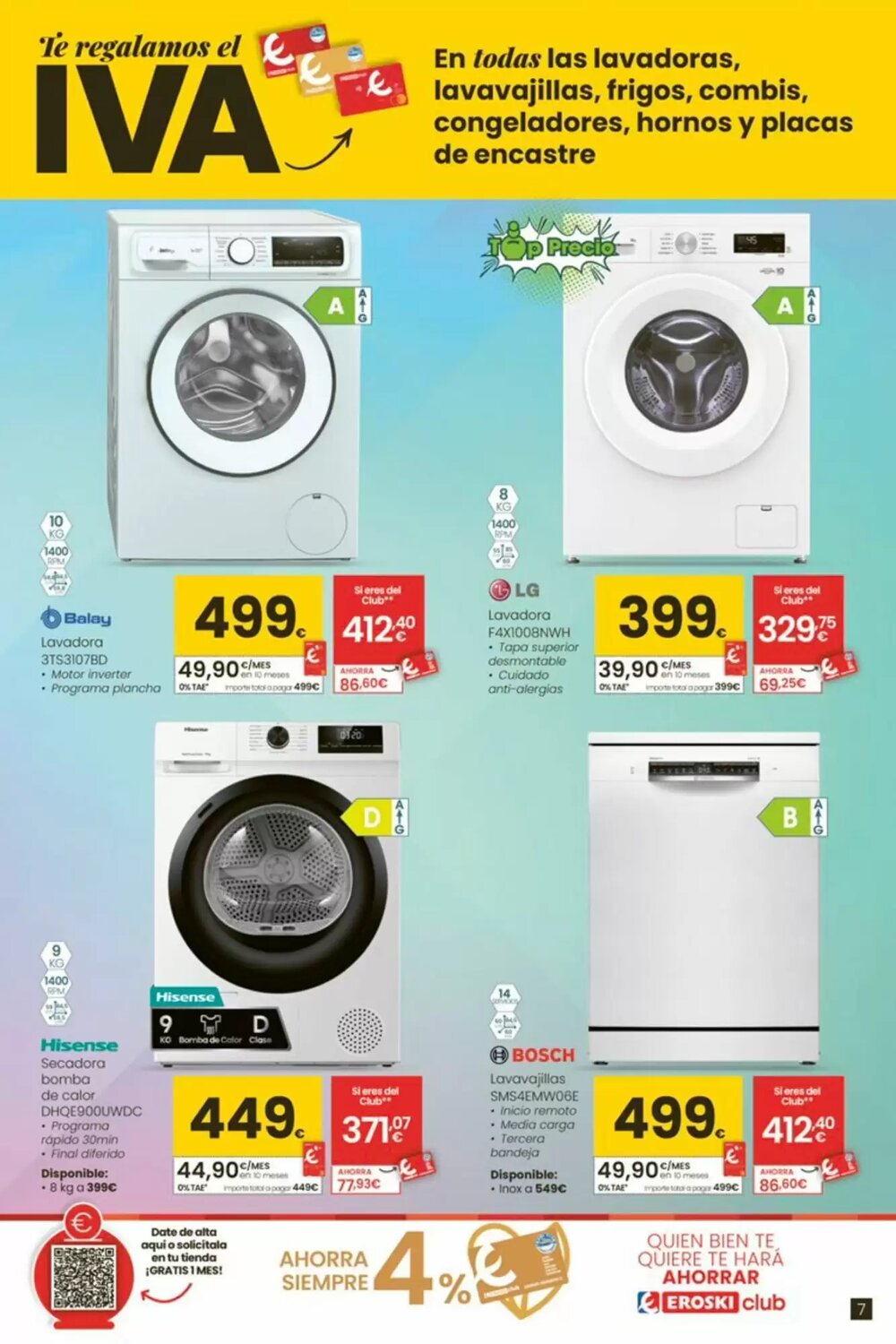 Folleto promocional de Eroski válido desde el 26/02/2026 - Página 7.