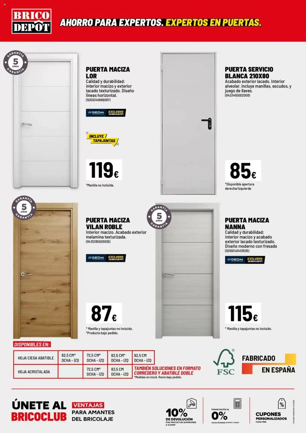 Folleto promocional de Brico Depôt válido desde el 27/02/2026 - Página 14.