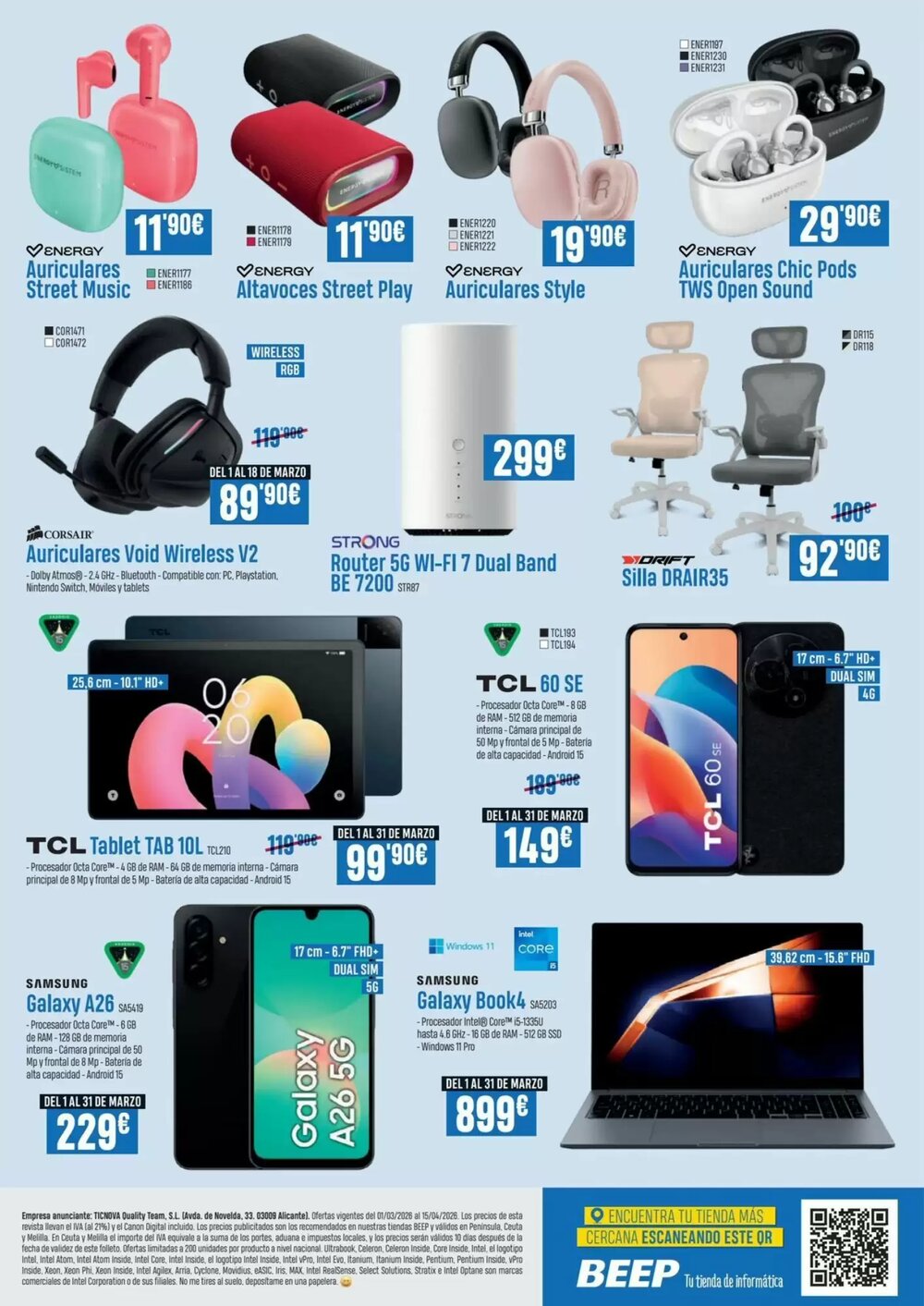 Folleto promocional de Beep válido desde el 01/03/2026 - Página 8.