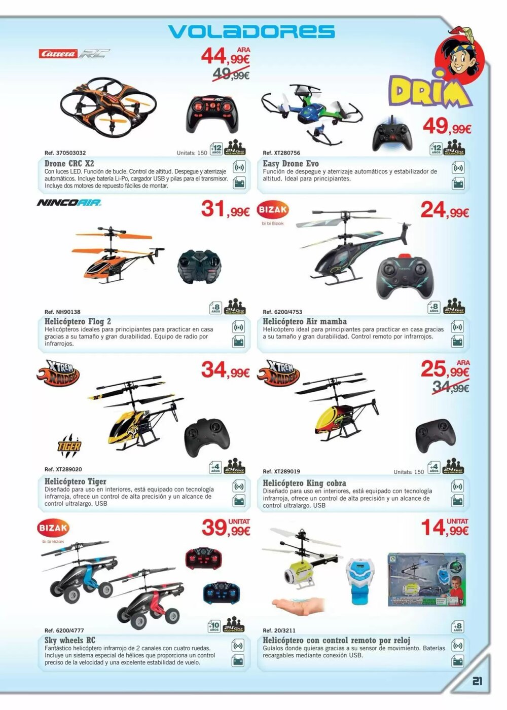 Folleto promocional de DRIM válido desde el 01/03/2026 - Página 21.