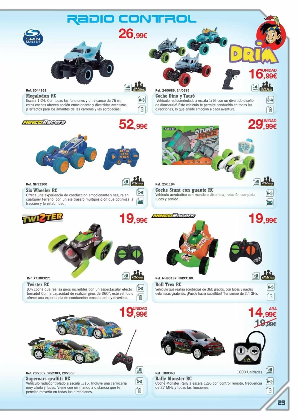 Folleto promocional de DRIM válido desde el 01/03/2026 - Página 23.