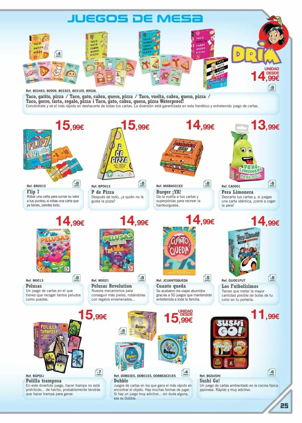 Folleto promocional de DRIM válido desde el 01/03/2026 - Página 25.