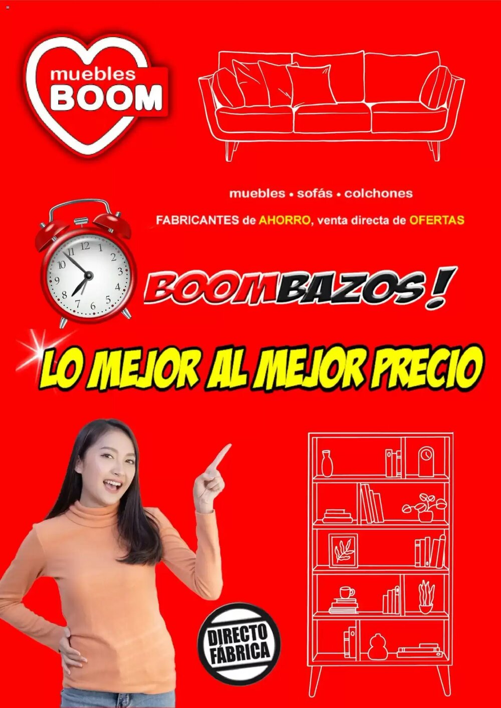 Folleto promocional de Muebles Boom válido desde el 01/03/2026 - Página 1.