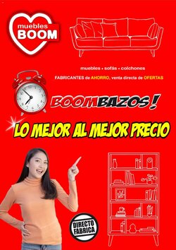 Folleto promocional de Muebles Boom válido desde el 01/03/2026