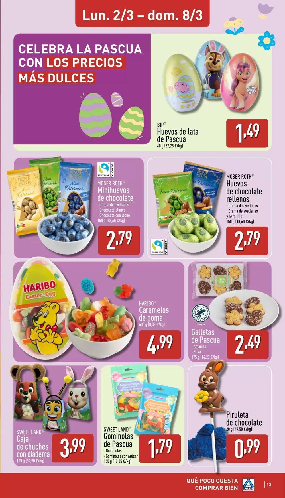Folleto promocional de ALDI válido desde el 02/03/2026 - Página 13.