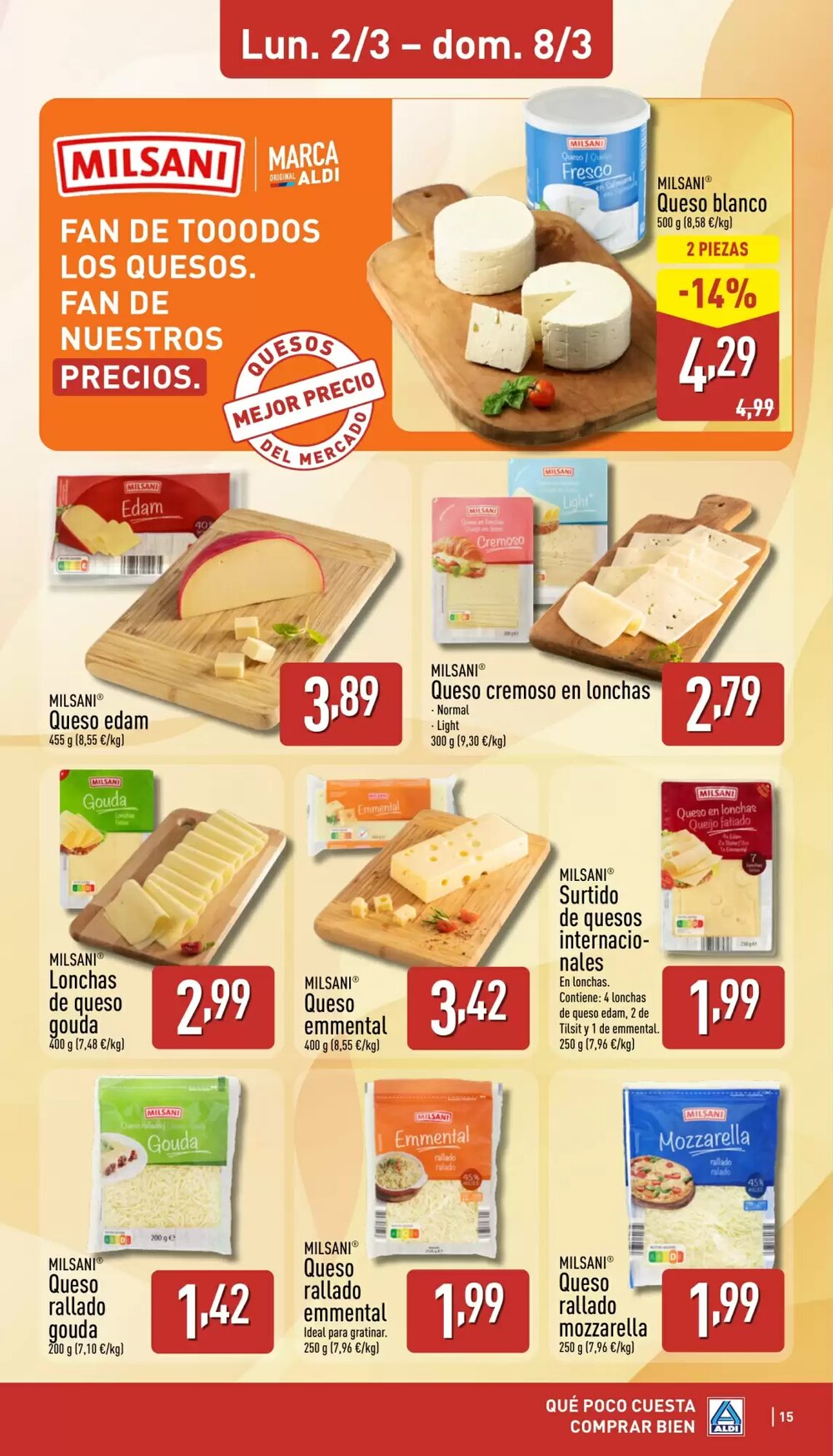 Folleto promocional de ALDI válido desde el 02/03/2026 - Página 15.