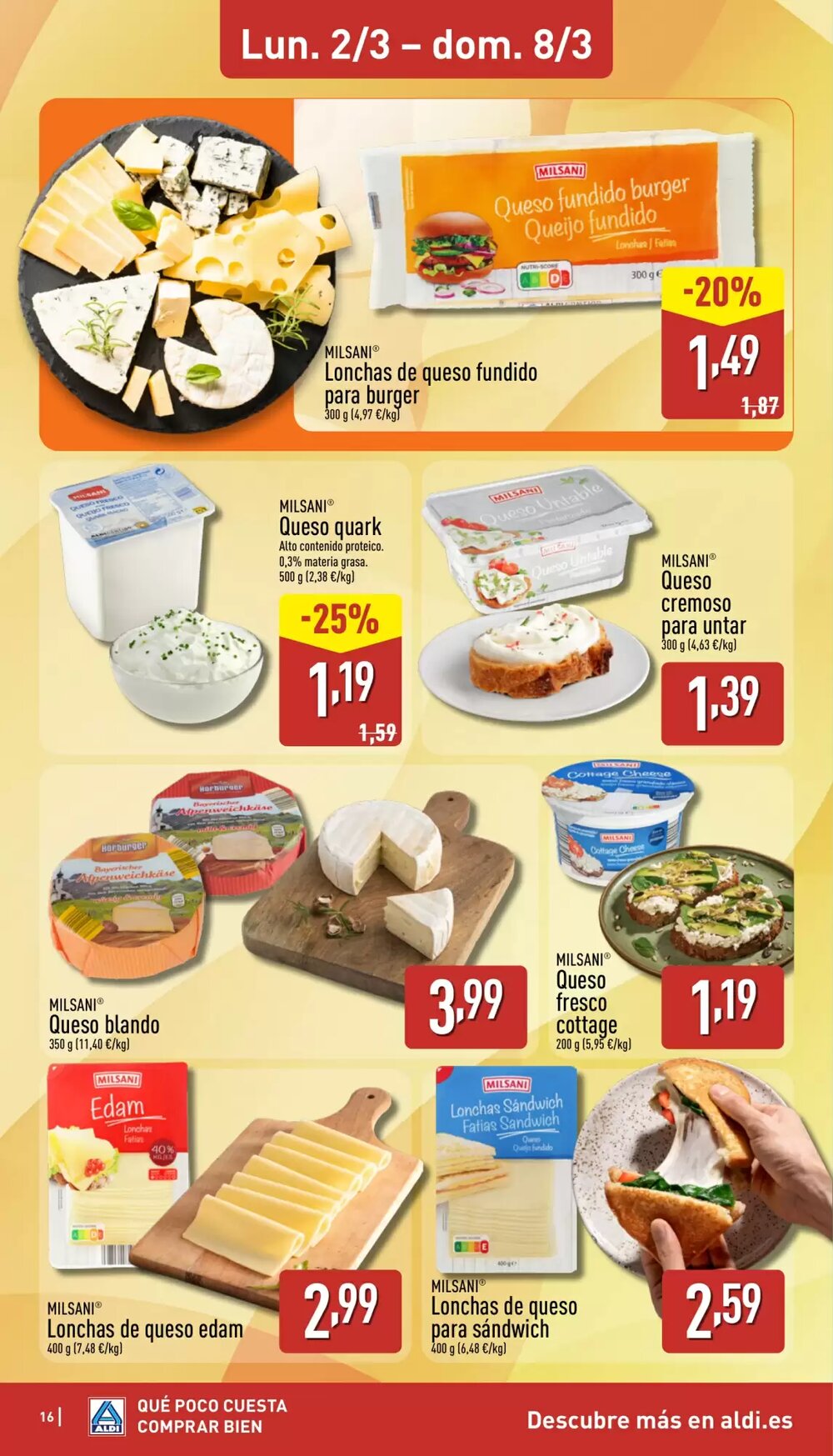 Folleto promocional de ALDI válido desde el 02/03/2026 - Página 16.