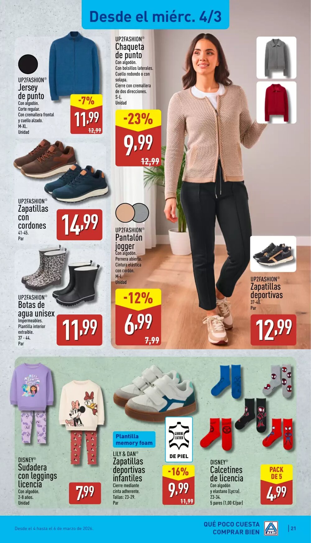 Folleto promocional de ALDI válido desde el 02/03/2026 - Página 21.