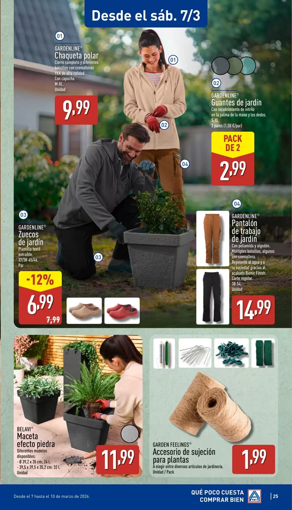 Folleto promocional de ALDI válido desde el 02/03/2026 - Página 25.