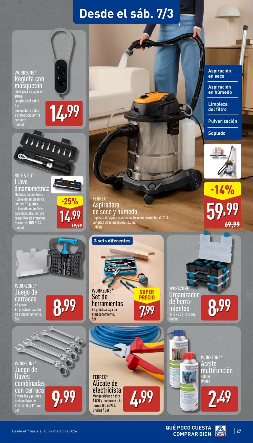 Folleto promocional de ALDI válido desde el 02/03/2026 - Página 27.