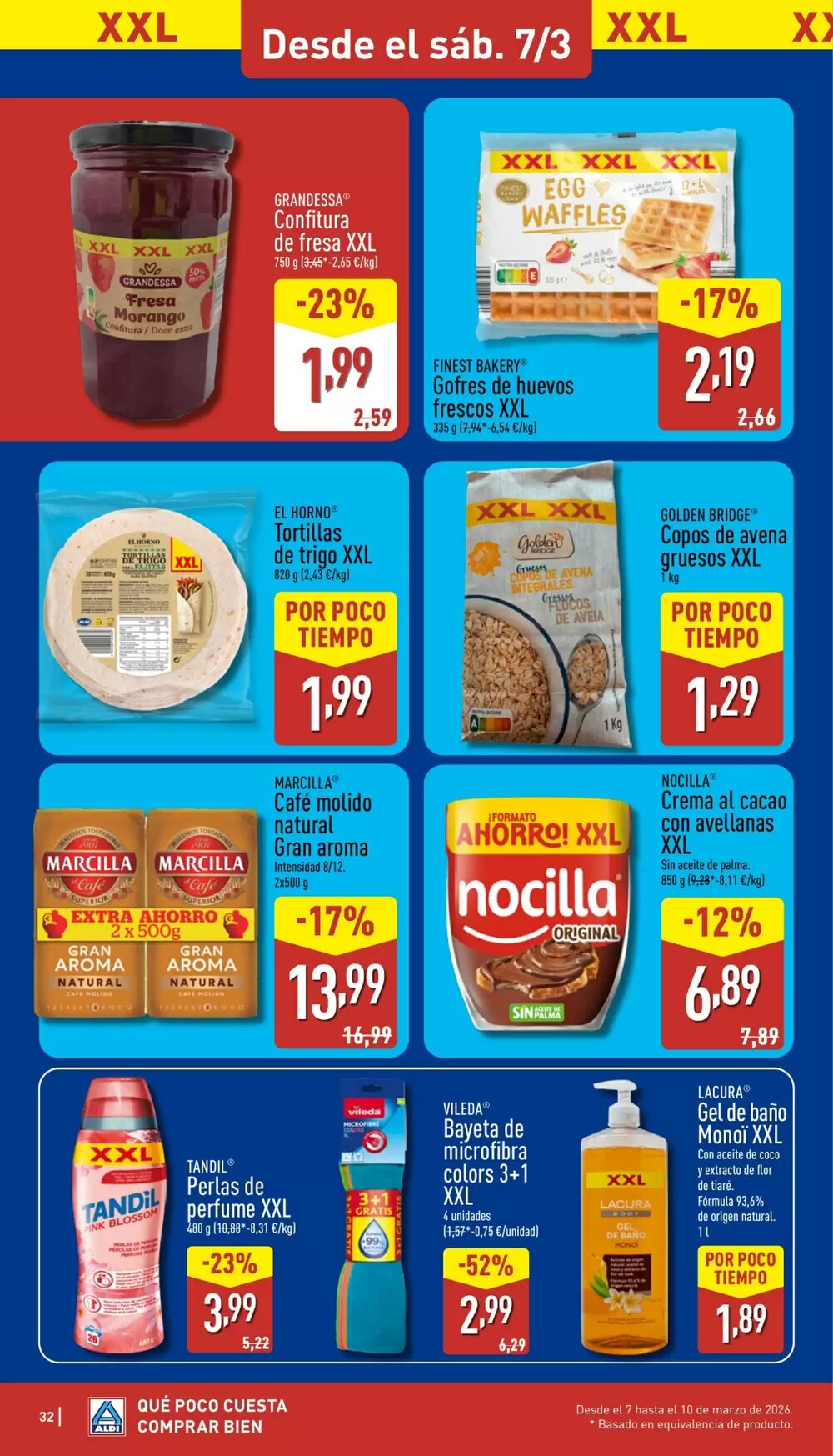 Folleto promocional de ALDI válido desde el 02/03/2026 - Página 32.