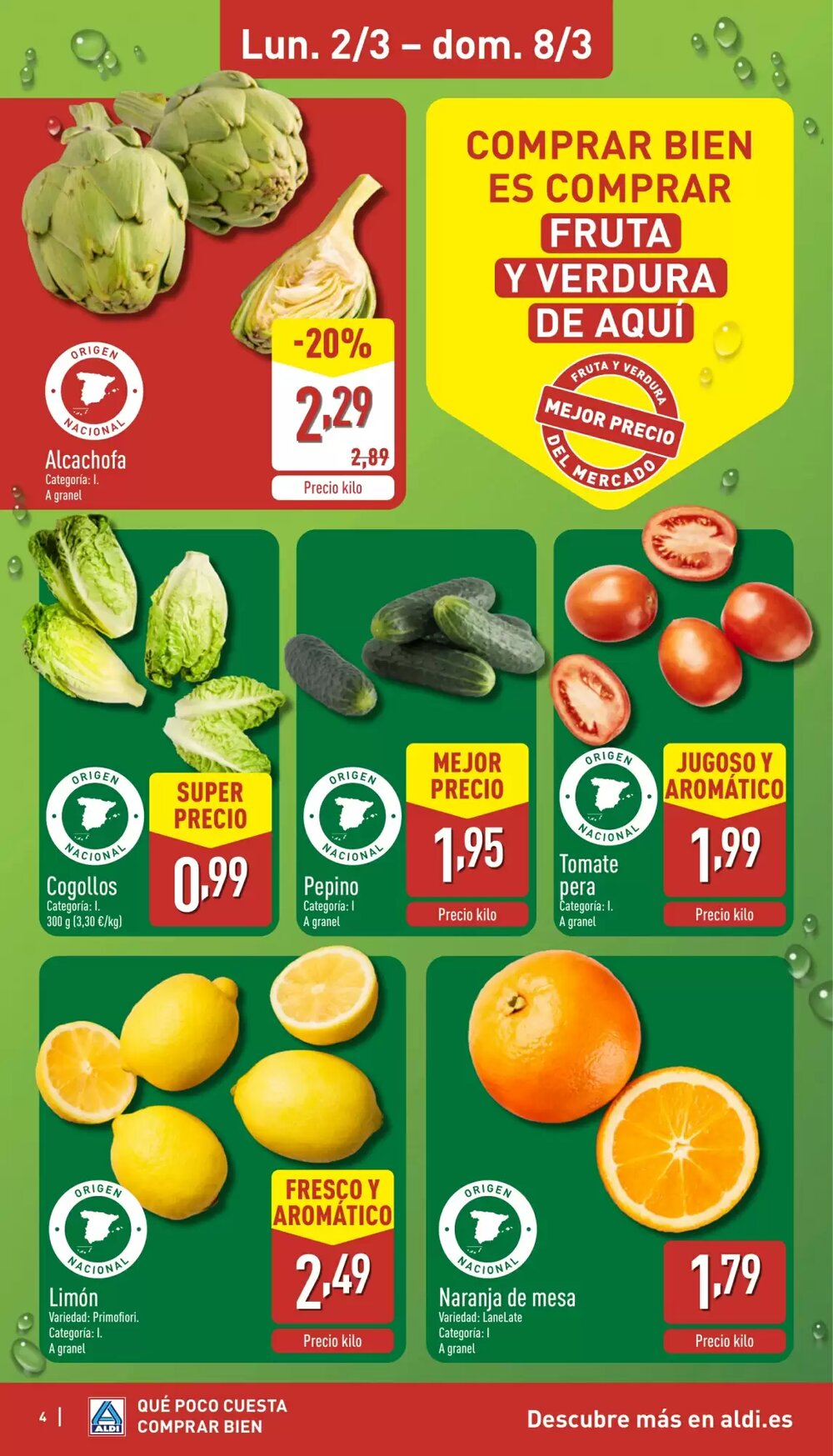 Folleto promocional de ALDI válido desde el 02/03/2026 - Página 4.
