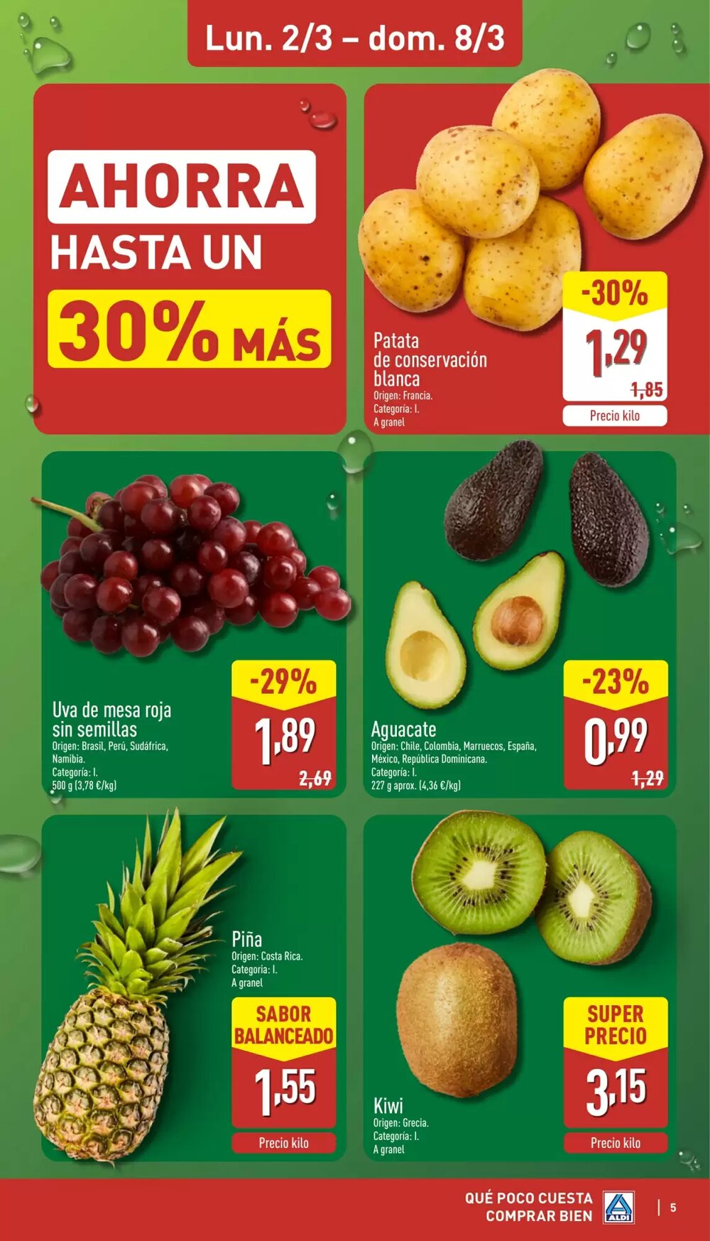Folleto promocional de ALDI válido desde el 02/03/2026 - Página 5.