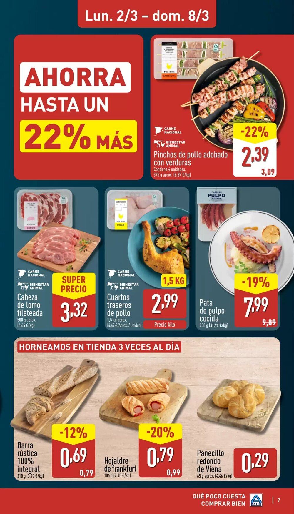 Folleto promocional de ALDI válido desde el 02/03/2026 - Página 7.