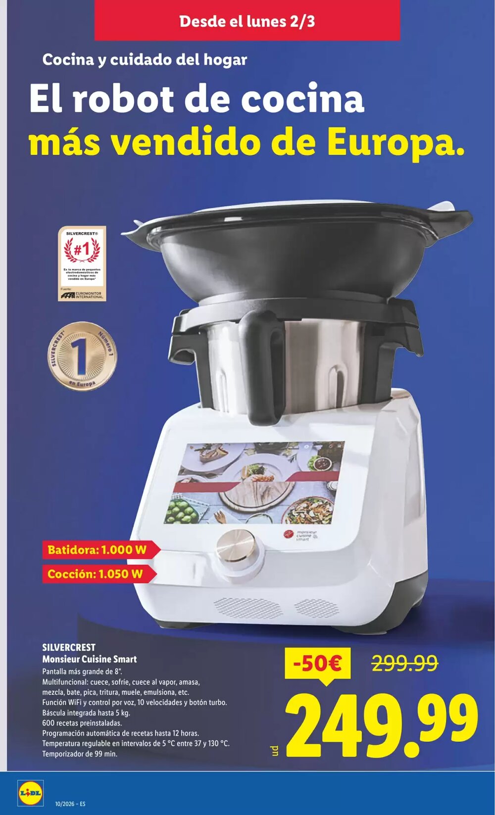 Folleto promocional de Lidl válido desde el 02/03/2026 - Página 14.