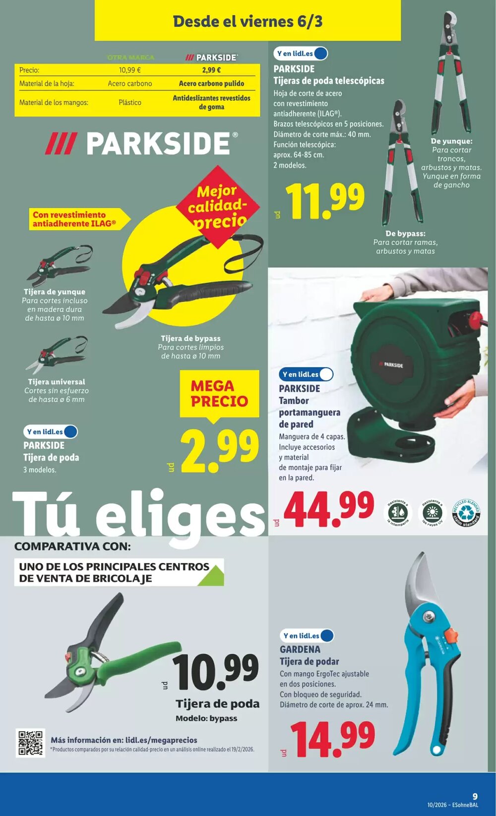 Folleto promocional de Lidl válido desde el 02/03/2026 - Página 17.