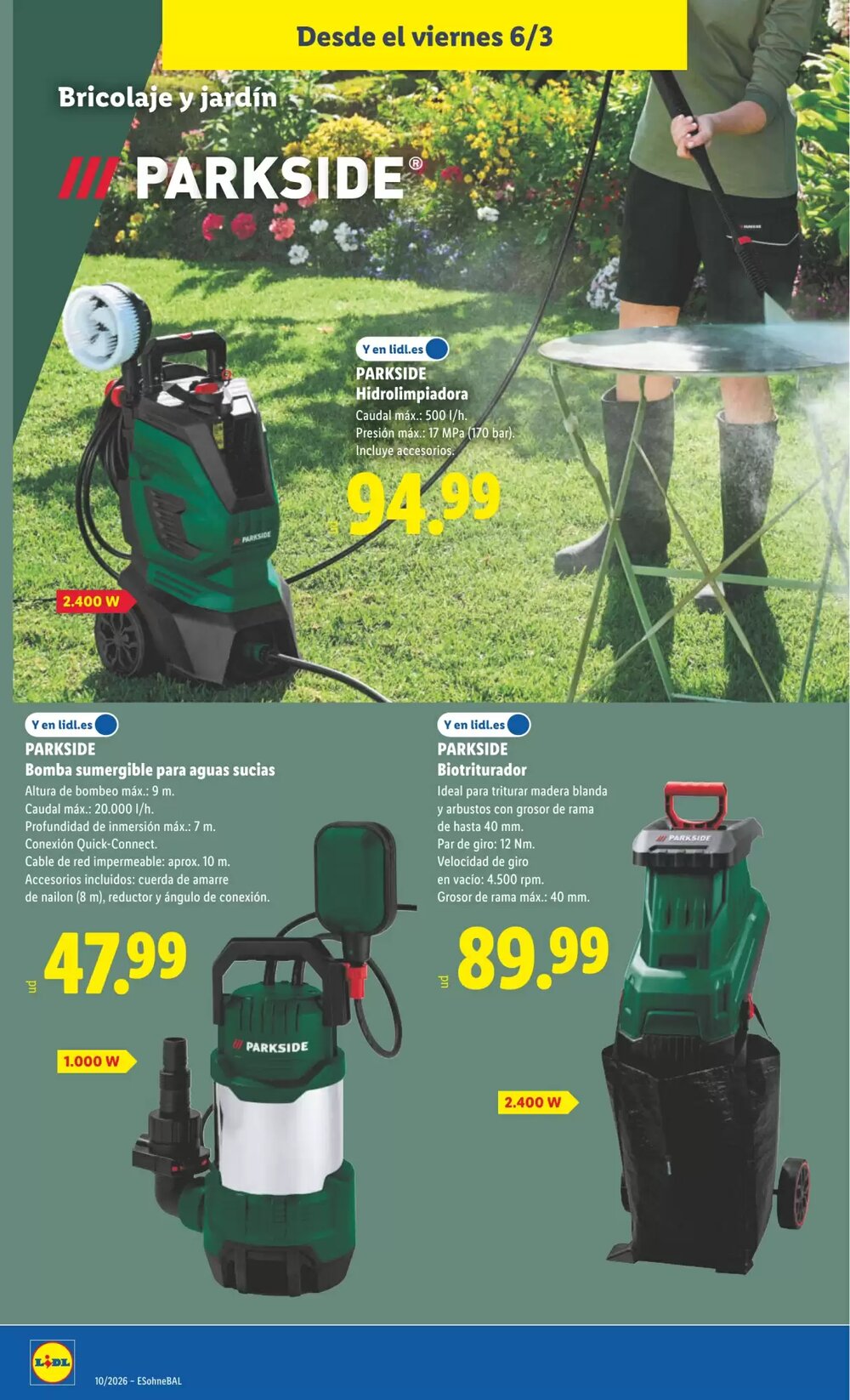 Folleto promocional de Lidl válido desde el 02/03/2026 - Página 18.