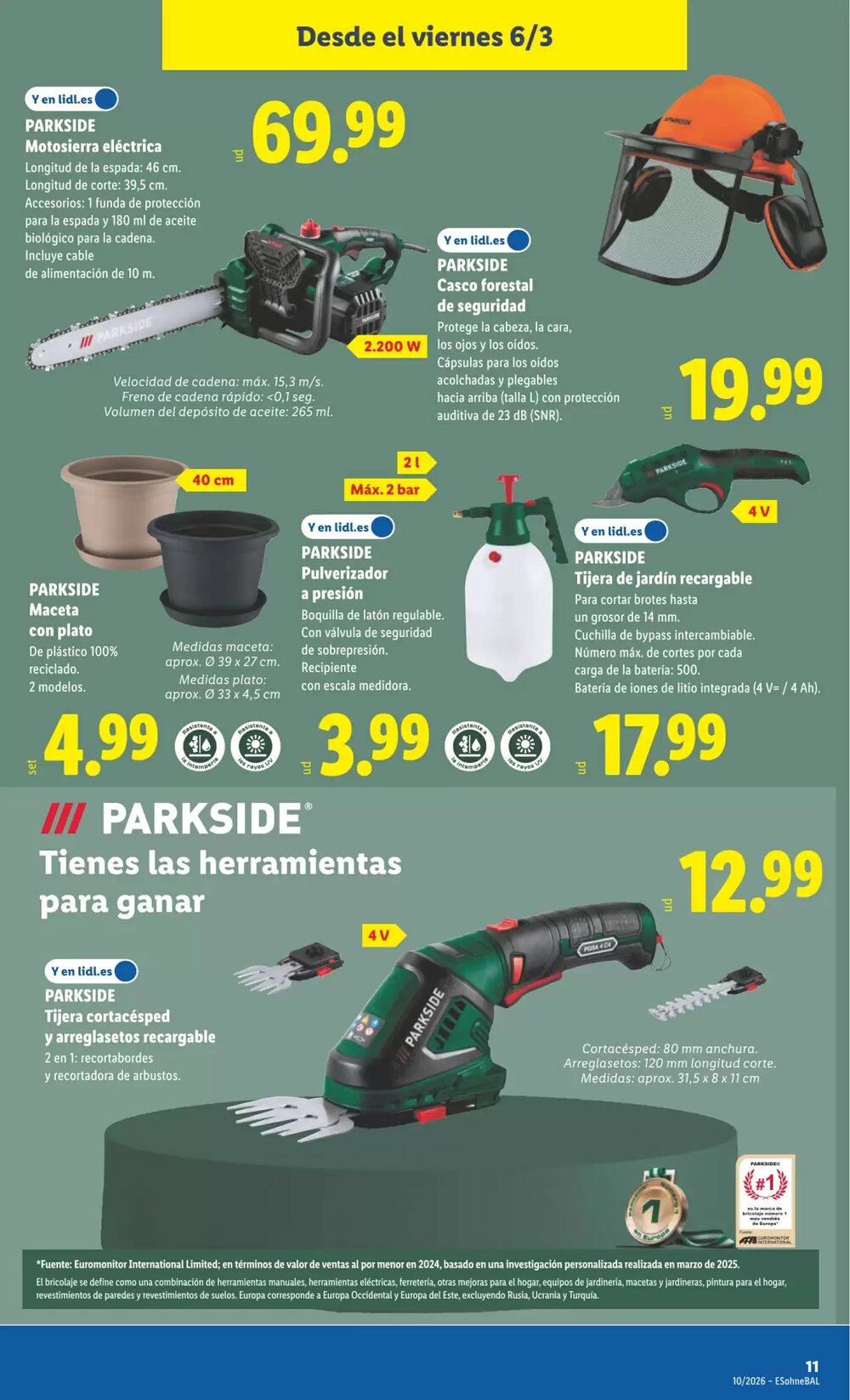 Folleto promocional de Lidl válido desde el 02/03/2026 - Página 19.