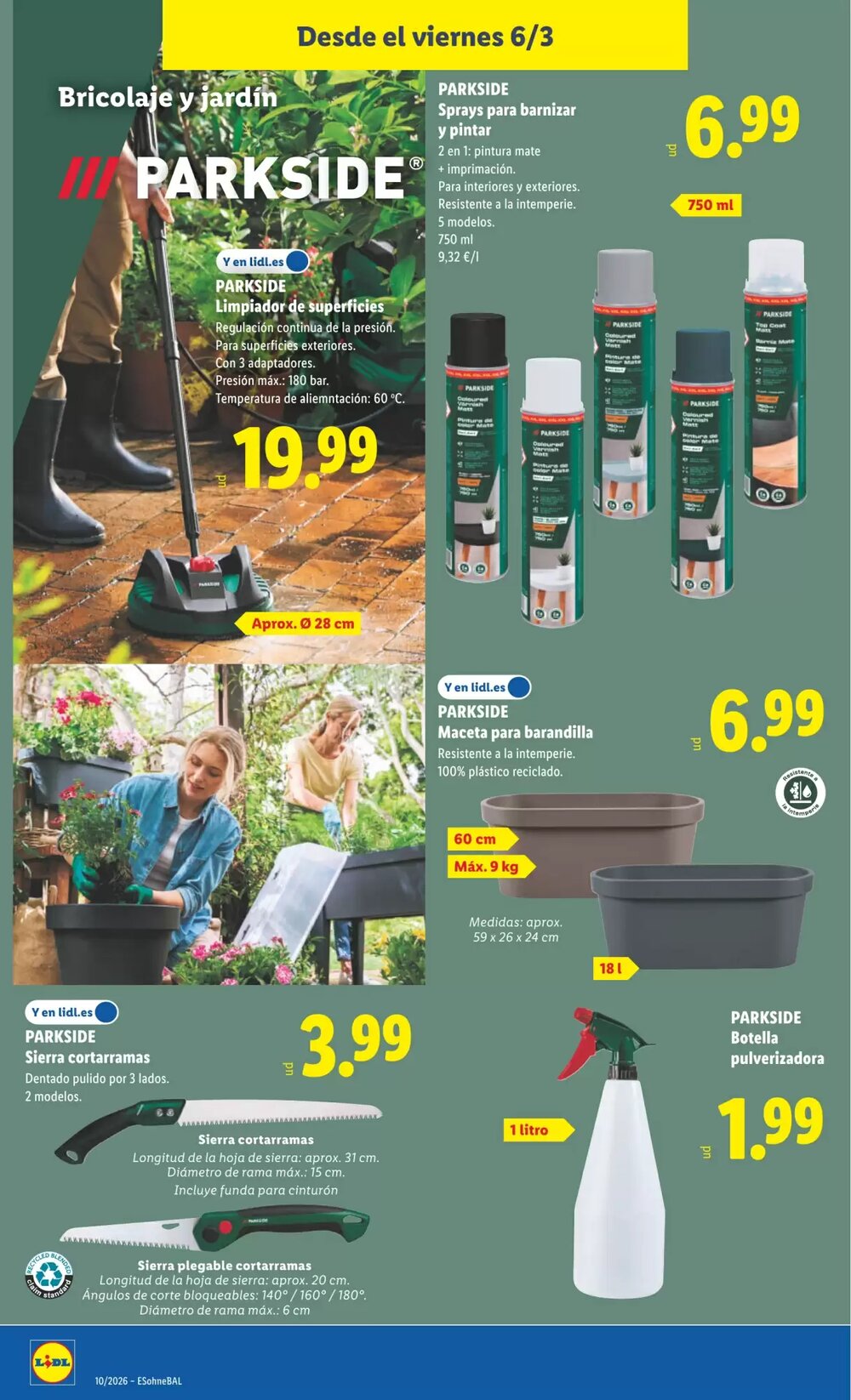 Folleto promocional de Lidl válido desde el 02/03/2026 - Página 22.