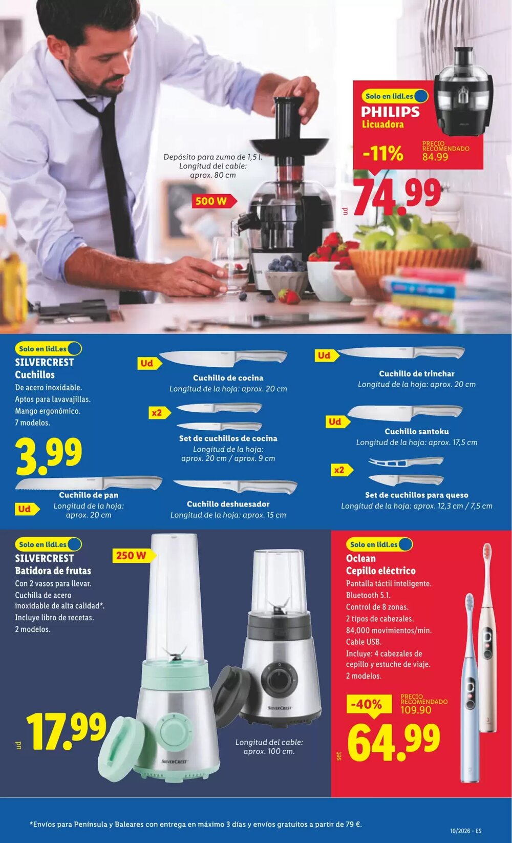 Folleto promocional de Lidl válido desde el 02/03/2026 - Página 3.
