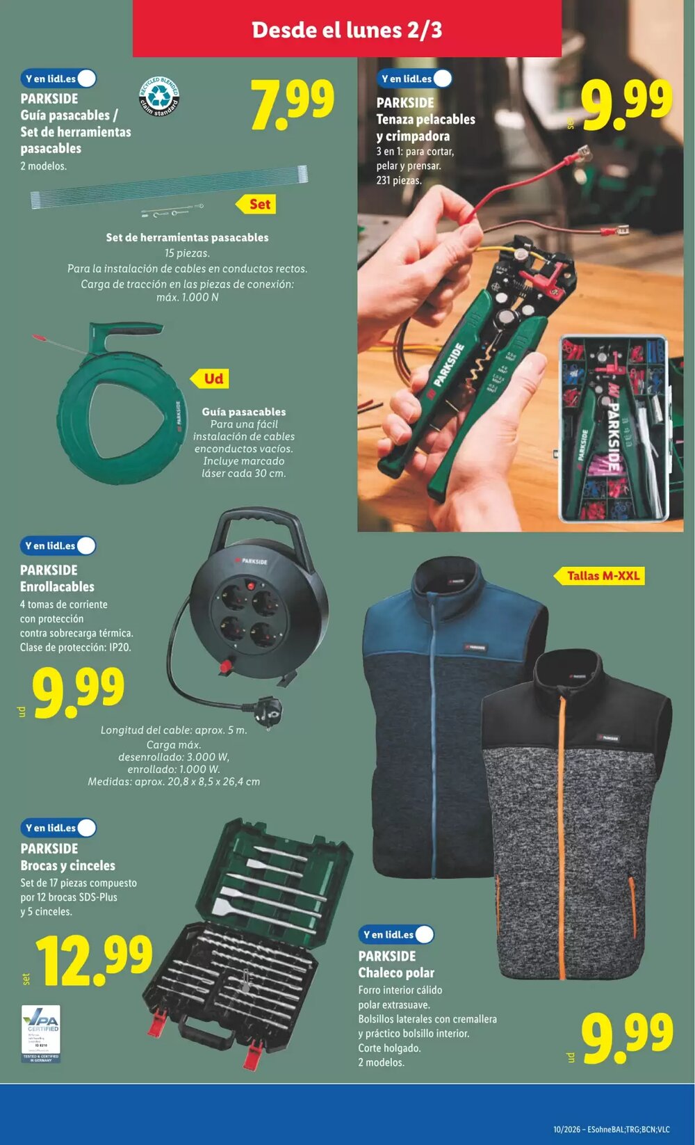 Folleto promocional de Lidl válido desde el 02/03/2026 - Página 7.