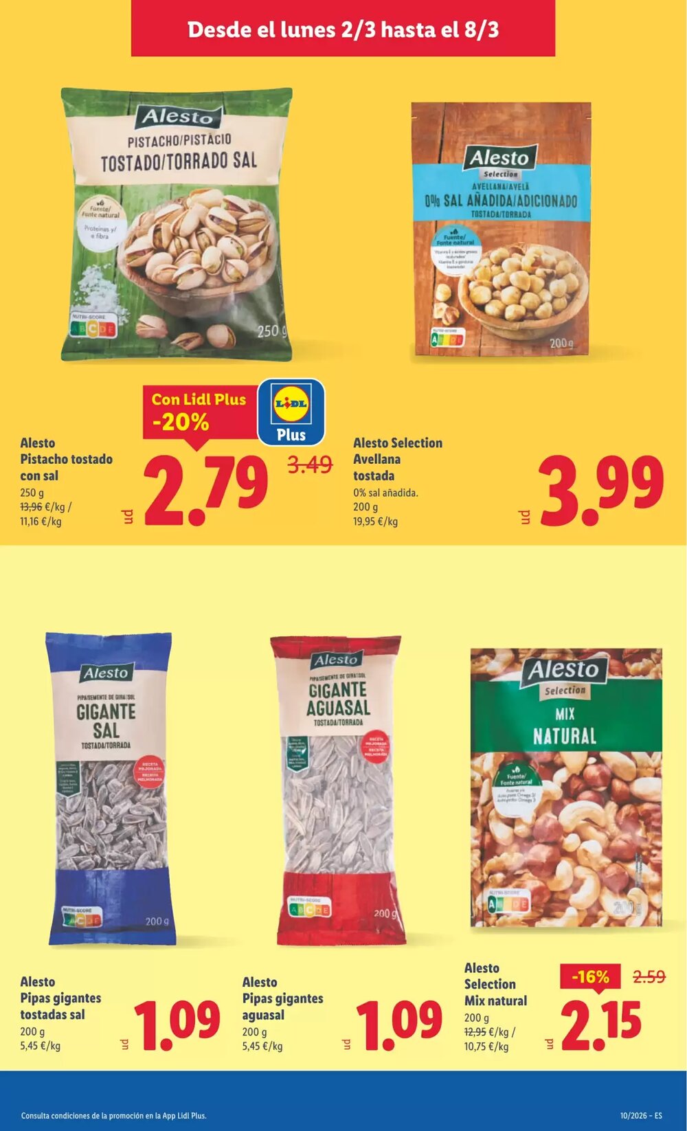 Folleto promocional de Lidl válido desde el 02/03/2026 - Página 15.