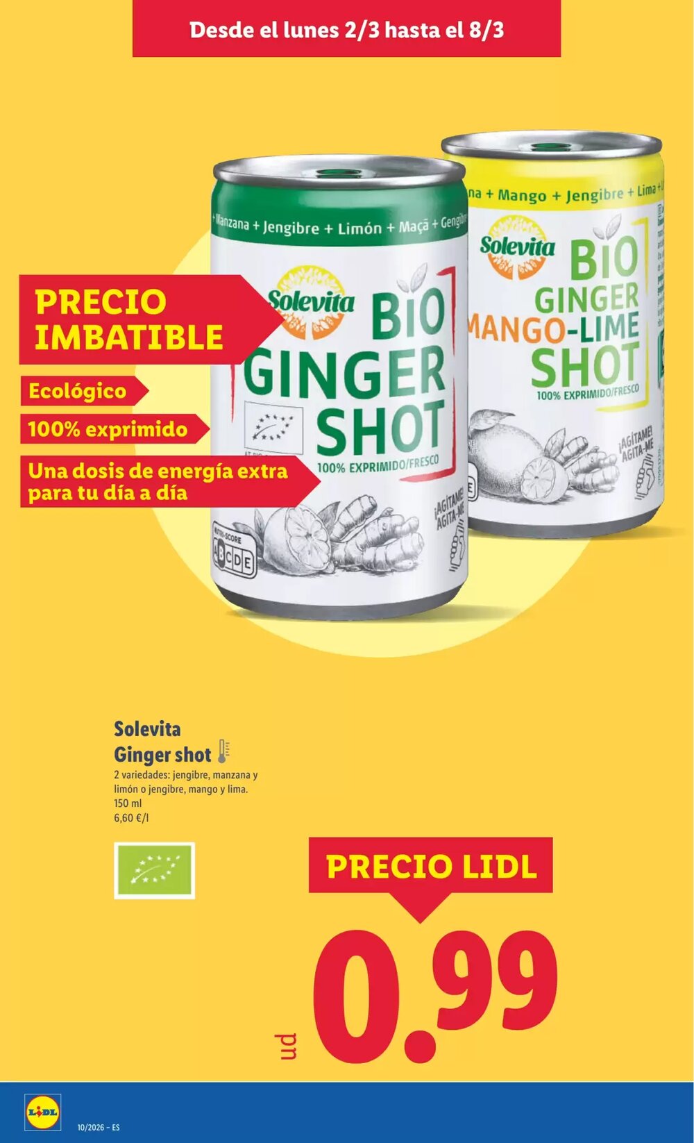 Folleto promocional de Lidl válido desde el 02/03/2026 - Página 16.