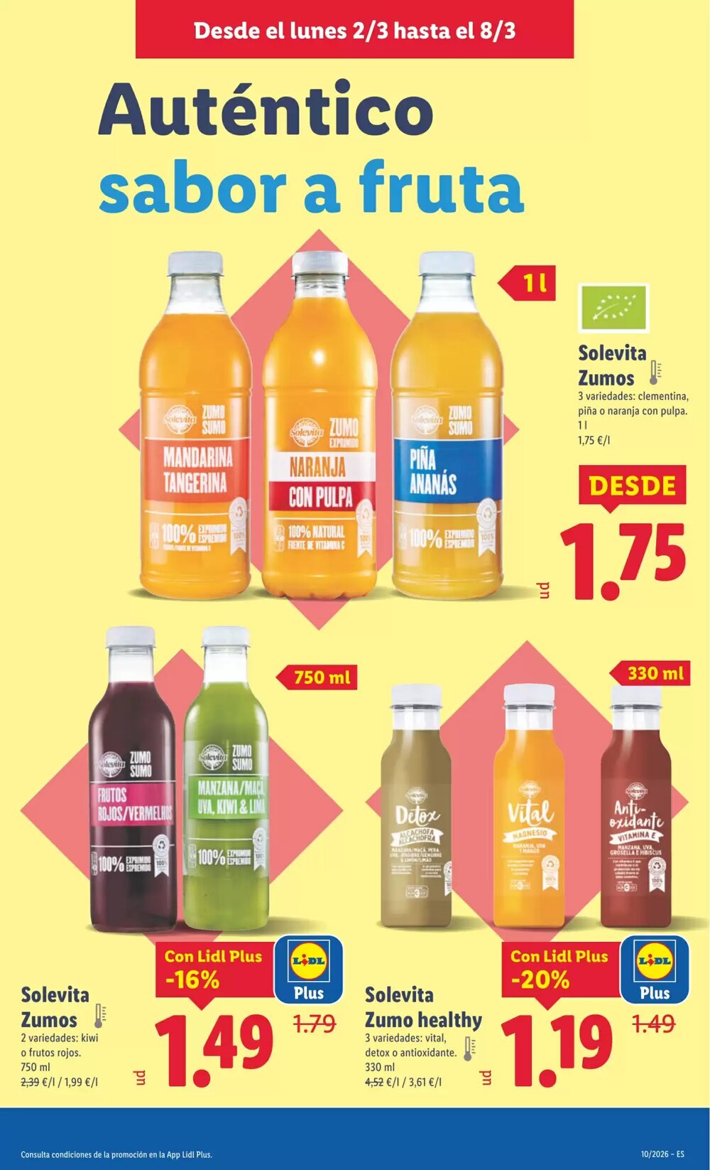 Folleto promocional de Lidl válido desde el 02/03/2026 - Página 17.