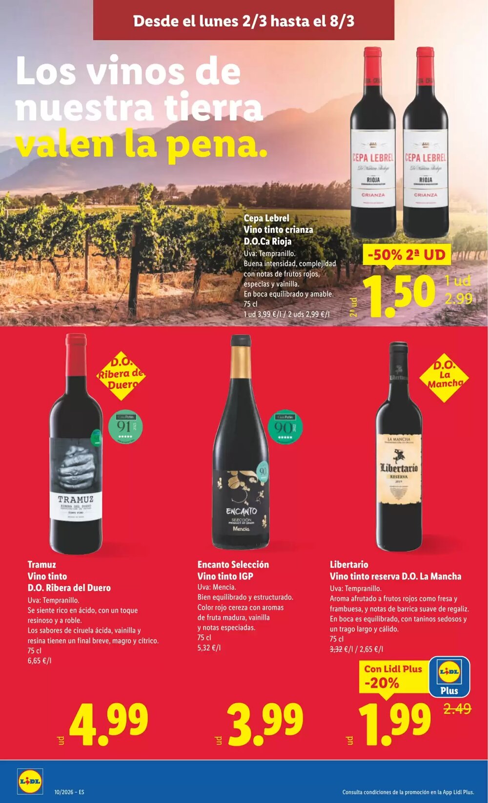 Folleto promocional de Lidl válido desde el 02/03/2026 - Página 18.