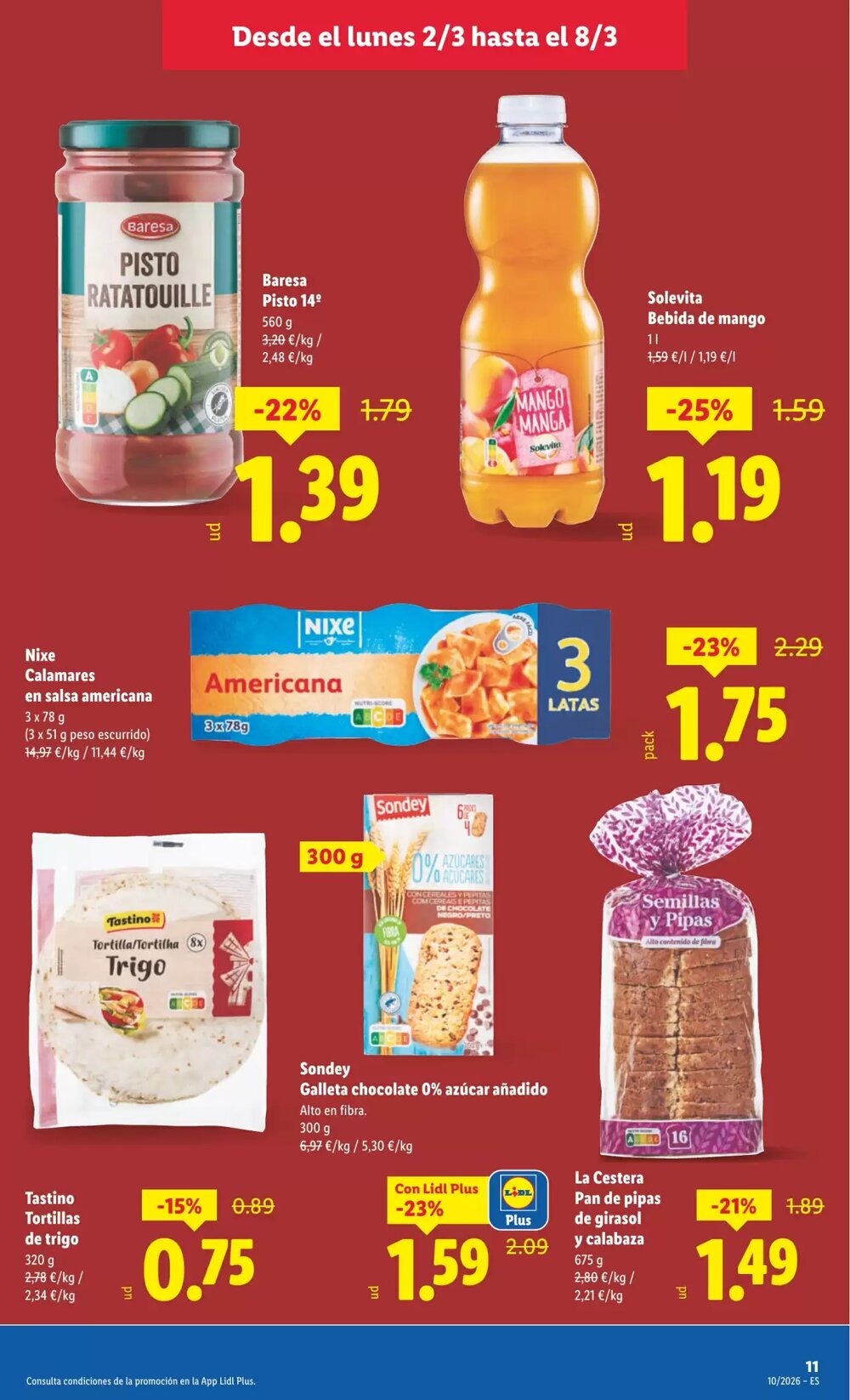 Folleto promocional de Lidl válido desde el 02/03/2026 - Página 23.