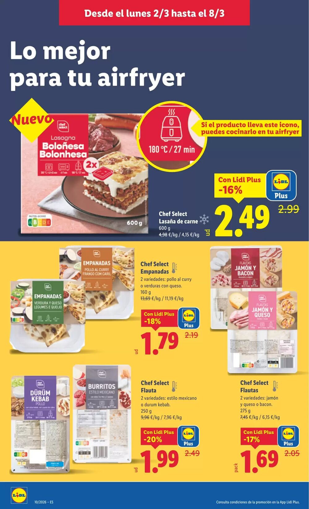 Folleto promocional de Lidl válido desde el 02/03/2026 - Página 26.
