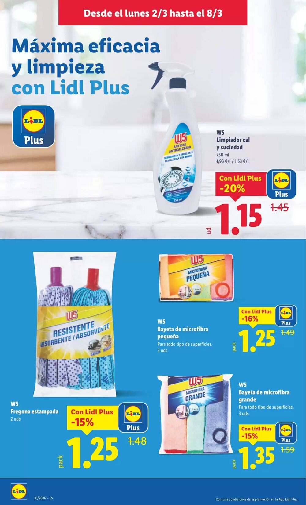Folleto promocional de Lidl válido desde el 02/03/2026 - Página 28.