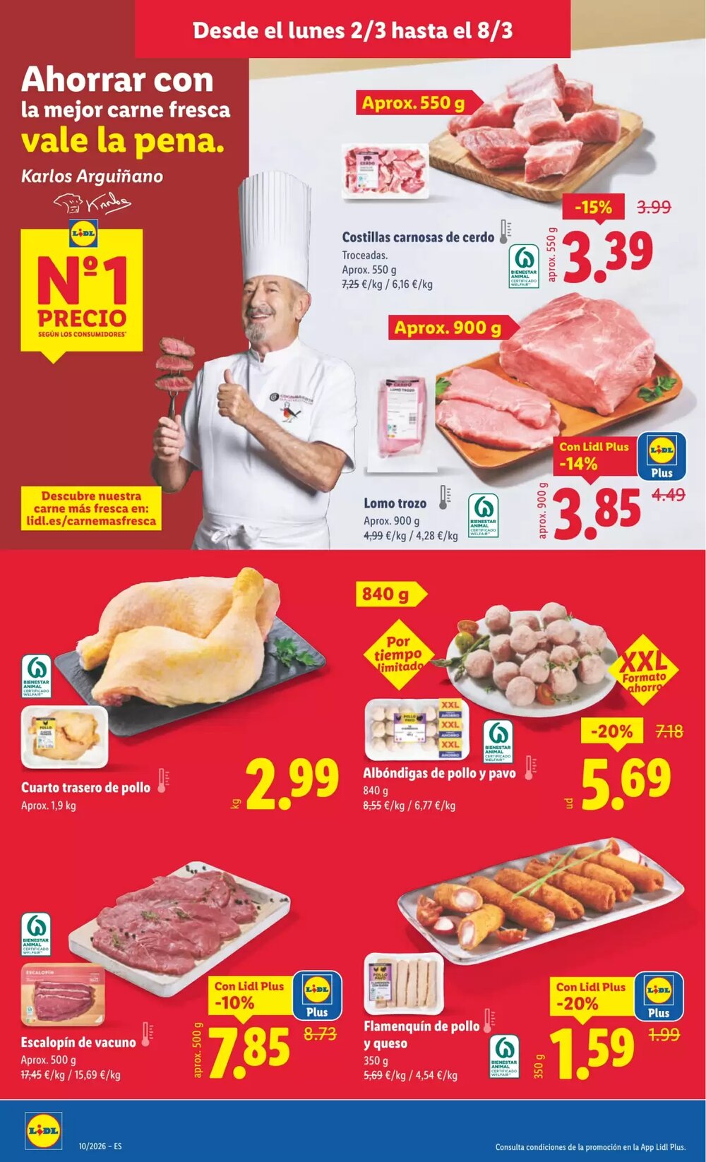 Folleto promocional de Lidl válido desde el 02/03/2026 - Página 4.