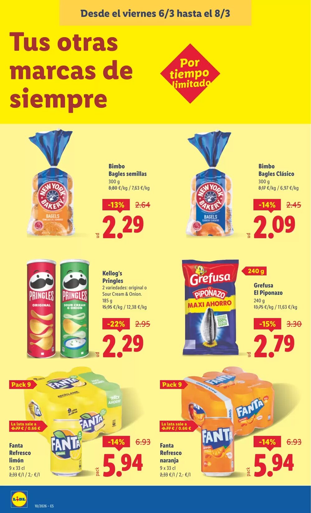 Folleto promocional de Lidl válido desde el 02/03/2026 - Página 50.