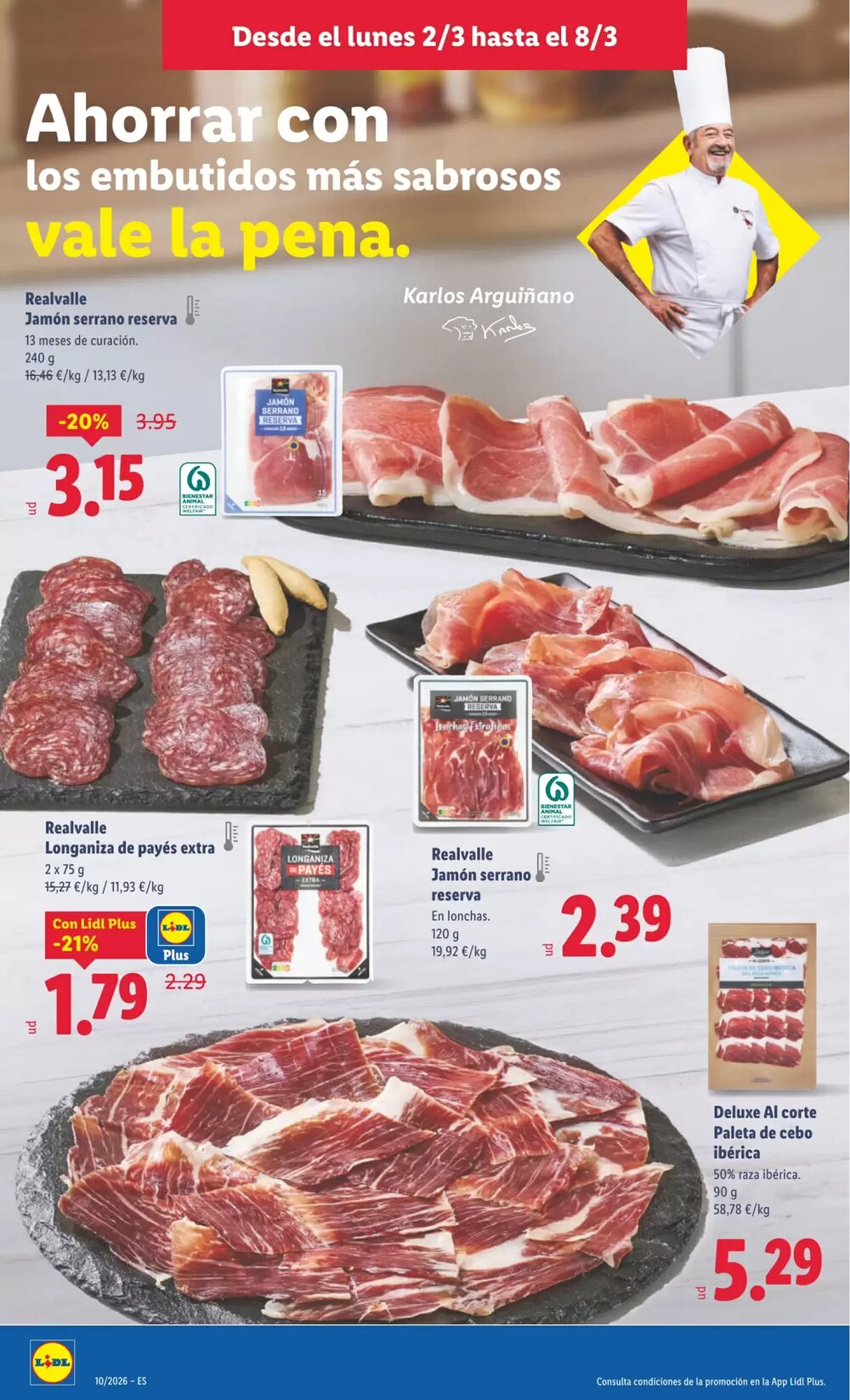 Folleto promocional de Lidl válido desde el 02/03/2026 - Página 6.