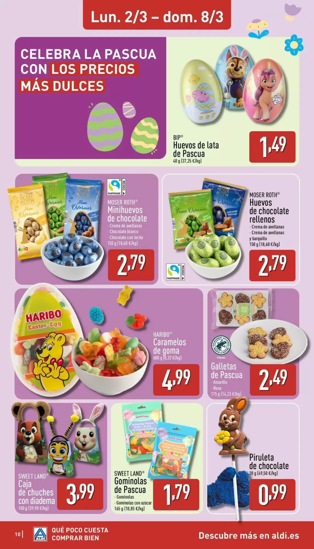 Folleto promocional de ALDI válido desde el 02/03/2026 - Página 10.