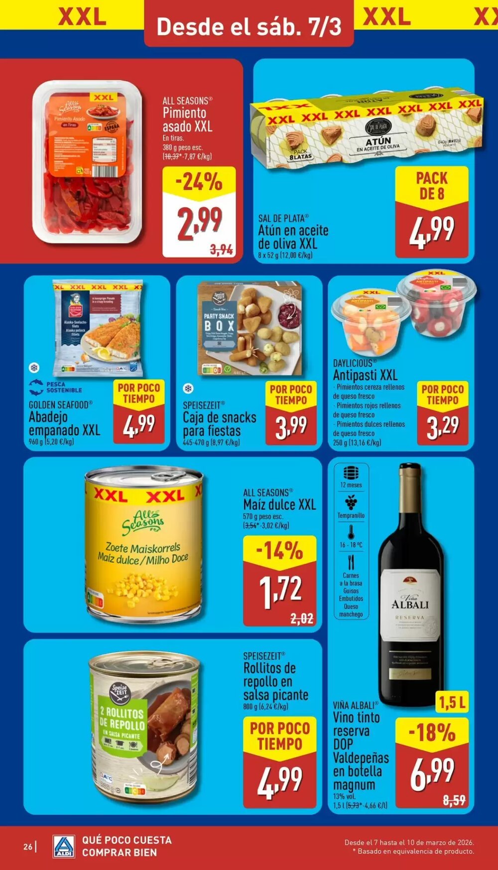 Folleto promocional de ALDI válido desde el 02/03/2026 - Página 26.