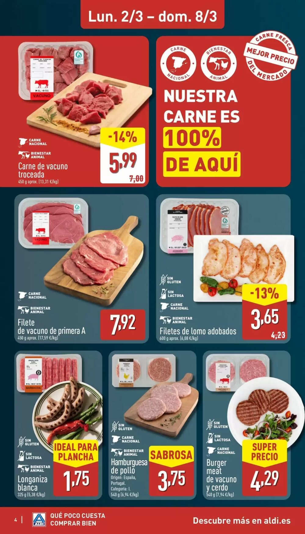 Folleto promocional de ALDI válido desde el 02/03/2026 - Página 4.