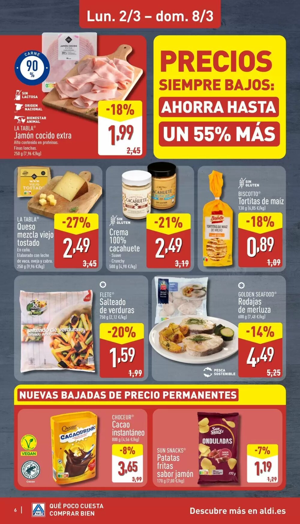 Folleto promocional de ALDI válido desde el 02/03/2026 - Página 6.