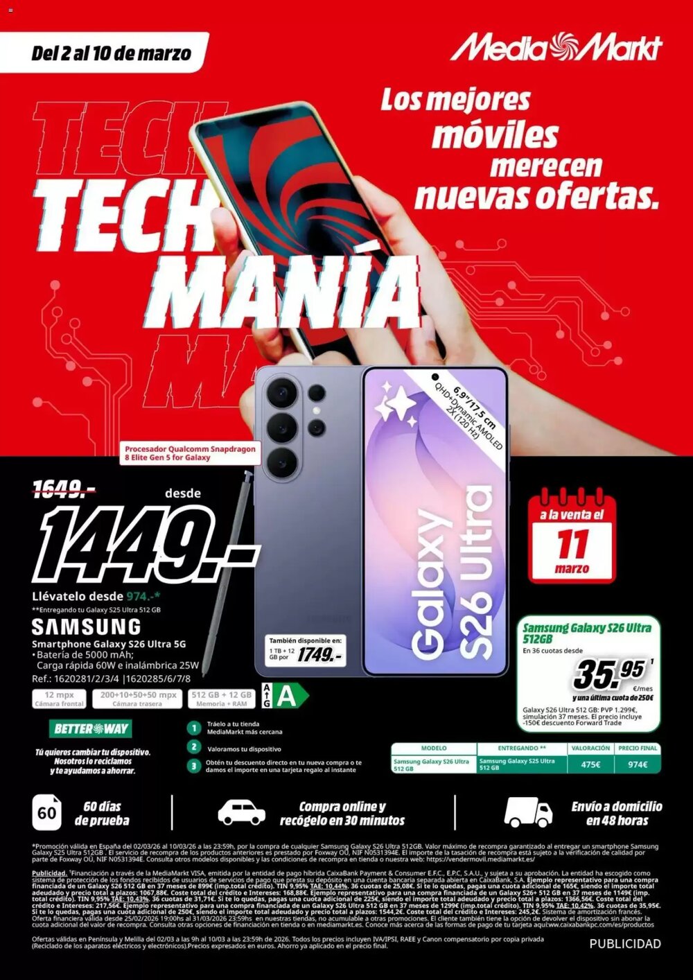 Folleto promocional de MediaMarkt válido desde el 02/03/2026 - Página 34.