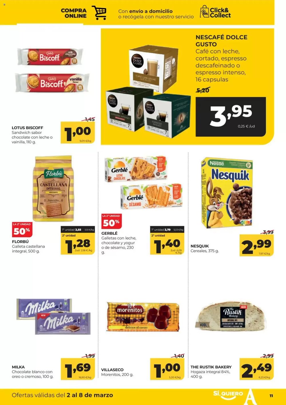 Folleto promocional de Alimerka válido desde el 02/03/2026 - Página 11.