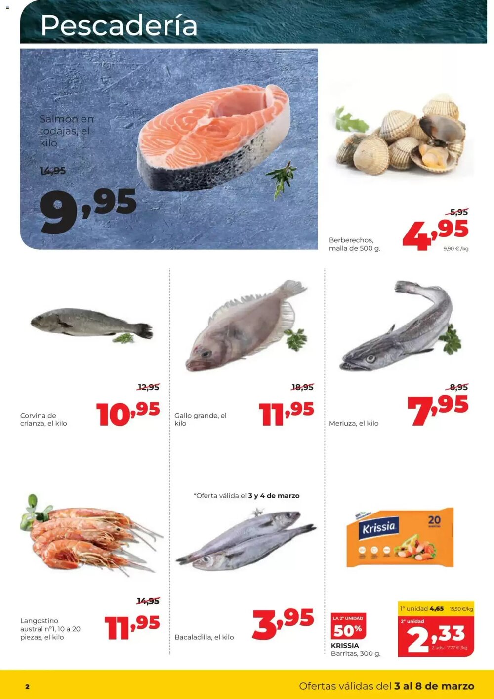 Folleto promocional de Alimerka válido desde el 02/03/2026 - Página 2.